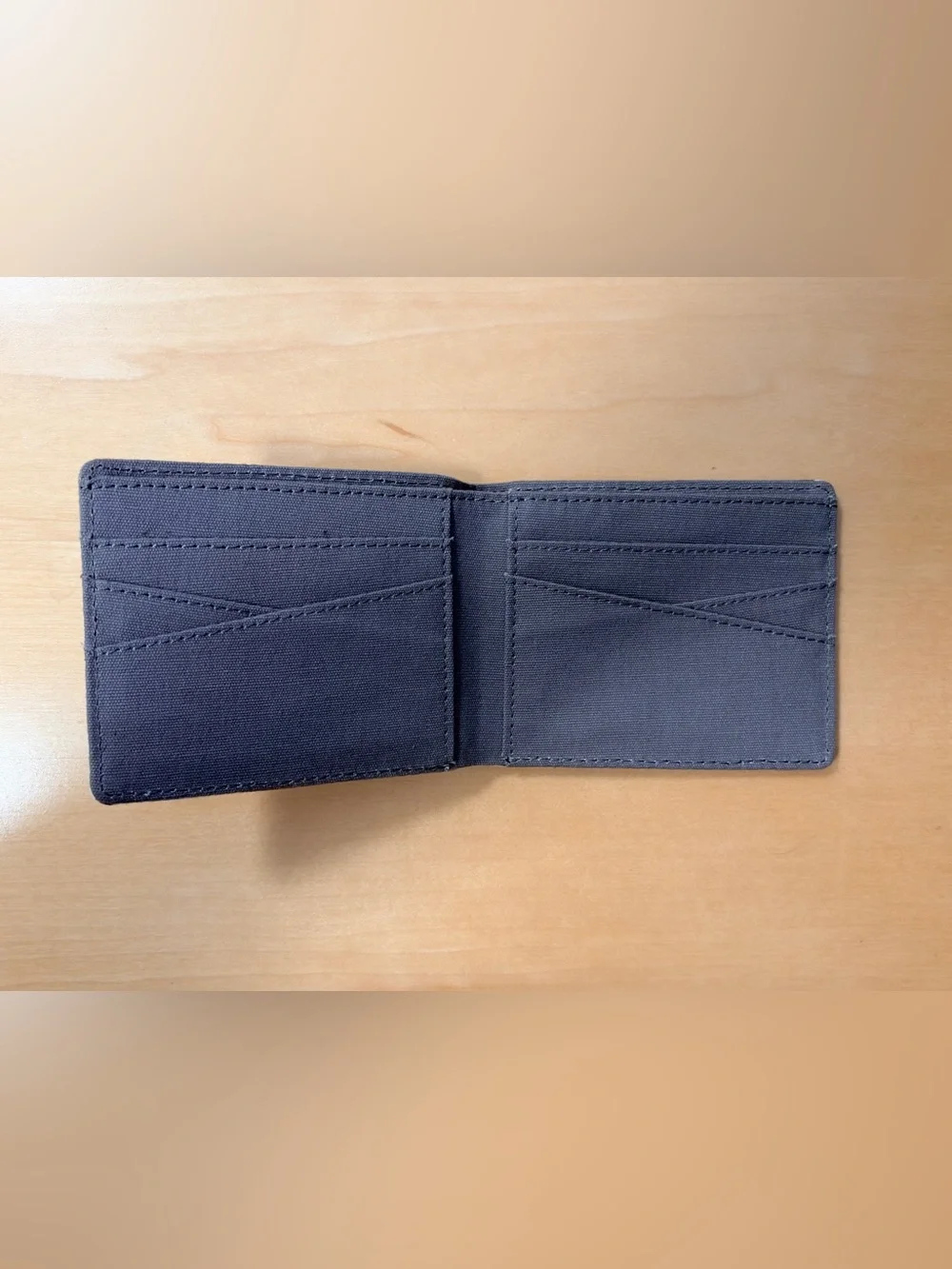 Lanyani (USED) Gray Camo Canvas Bifold Wallet